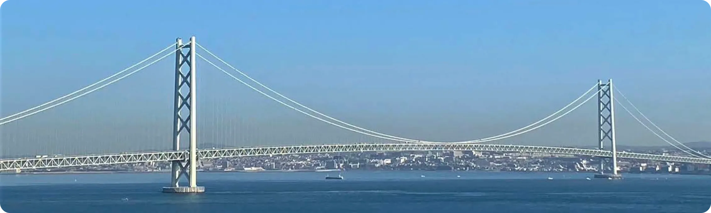 明石海峡大橋：ハンガーケーブルに採用