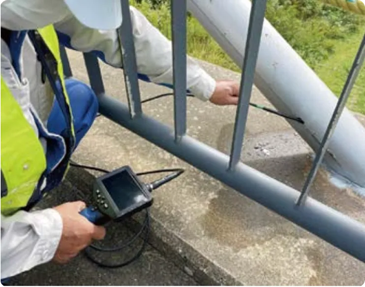 CCDカメラの点検