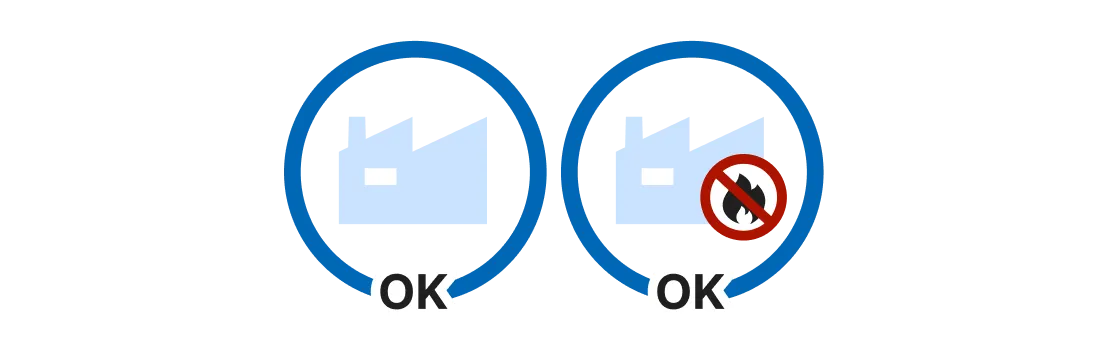 火を使わない施工も可能イメージ画像