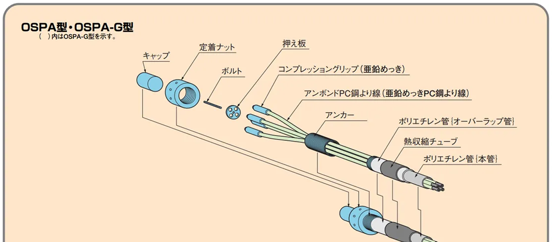 OSPA型（マルチタイプ）分解図