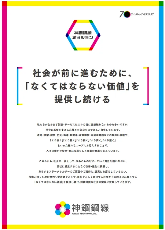 神鋼鋼線ミッション